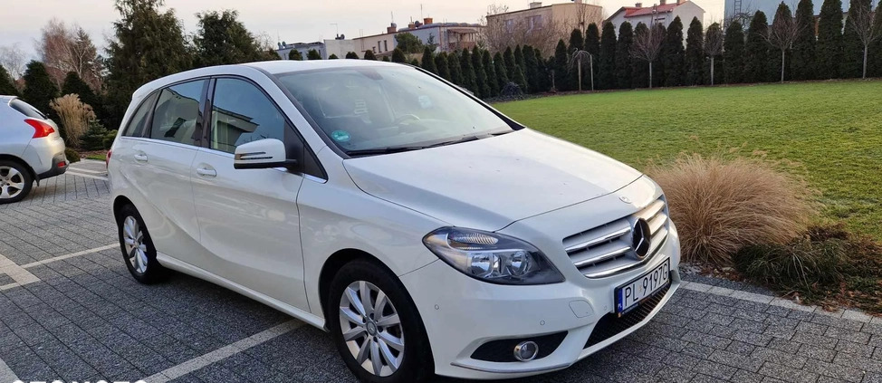 Mercedes-Benz Klasa B cena 42999 przebieg: 204000, rok produkcji 2014 z Leszno małe 277